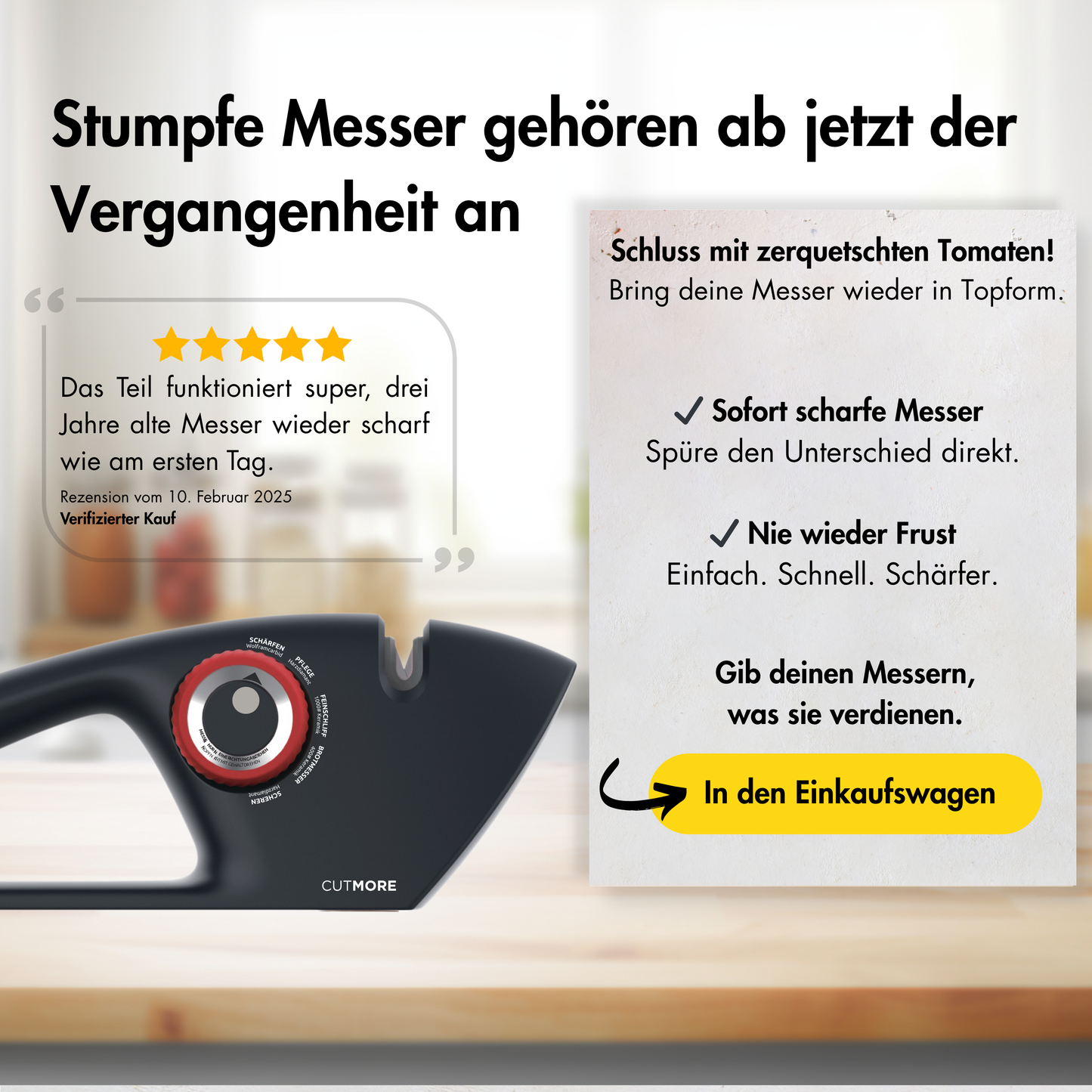 5-in-1 Diamant Messerschärfer