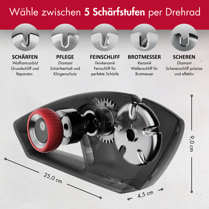 5-in-1 Diamant Messerschärfer